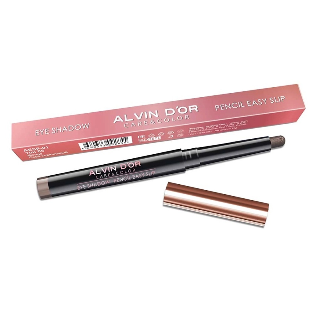 Тени-карандаш Alvin D'or Care&Color pencil easy slip AESP-1 0,29 г