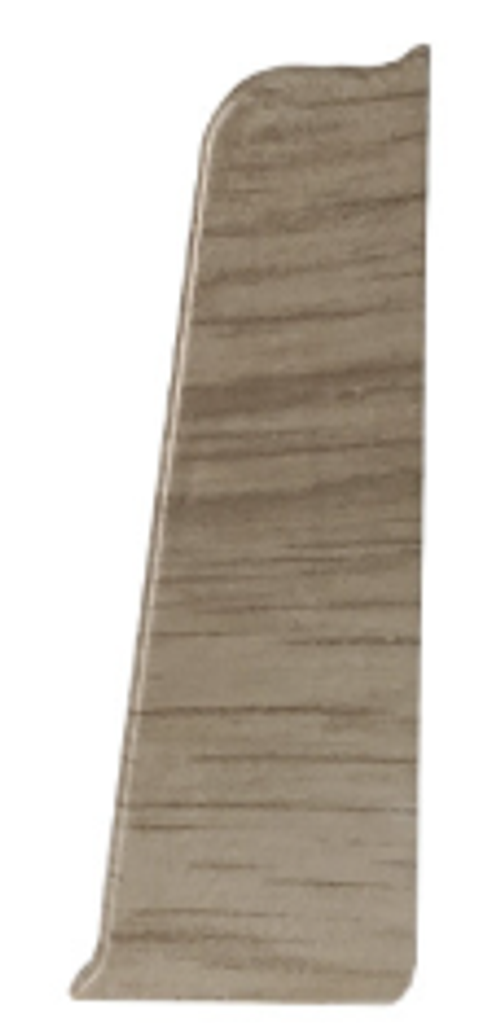 Заглушка для плинтуса правая ПВХ 70мм 7012