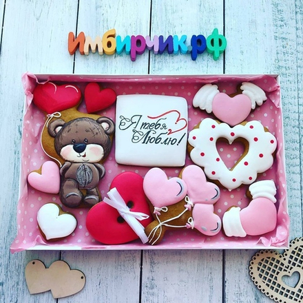 Имбирные пряники Любовь