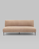 Диван прямой Дрезден велюр бежевый