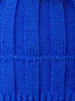 Шапка зимняя детская с помпоном и снуд