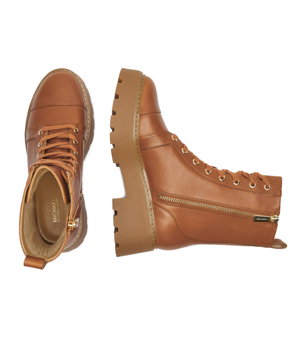 Кожаные ботильоны blake Michael Kors - коричневый(40T4BKFE6L)