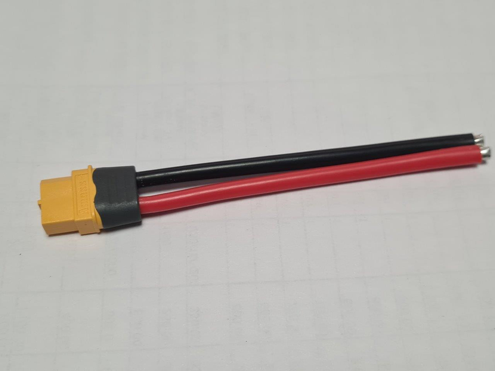 Разъём Amass XT60H-F/W12-100