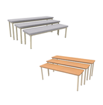 Комплект скамеек на металлокаркасе Матрешка