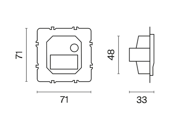 Механизм подсветки светодиодной, S70 vls0706m