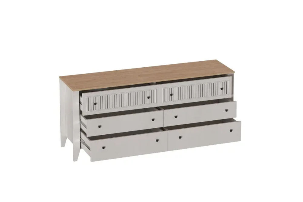 Комод 6 ящиков "Валенсия" гостиная