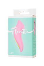 Вакуумный стимулятор Flovetta Lily розовый 13 см