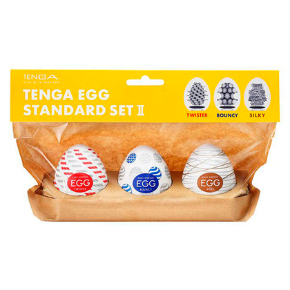 Tenga Egg Standard Set 2Набор мастурбаторов, 3 шт.