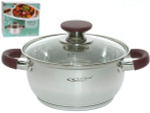 Кастрюля 3л нерж Берта