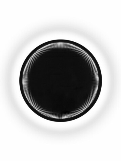 Зеркало "Infiniti Black Led" D 600 с датчиком движения