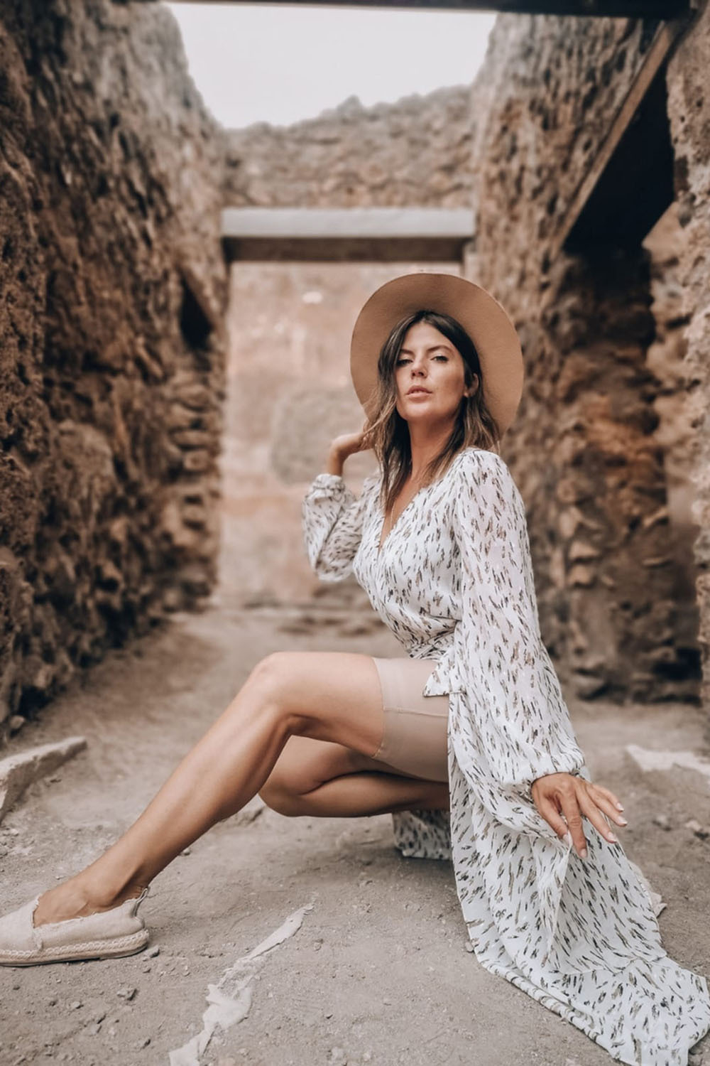 510 Satynowa opaska Beige