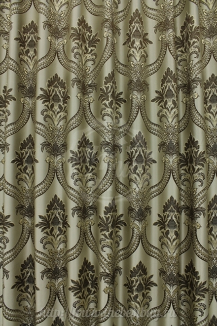 Штора для гостиной: Нанзия (S066-2) - 200х260 см. - коричневый