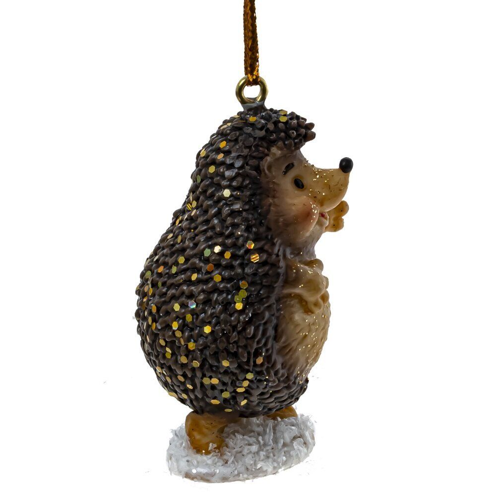 GAEM Фигурка декоративная подвесная "Ёжик", L4 W3 H6 см, 2в.