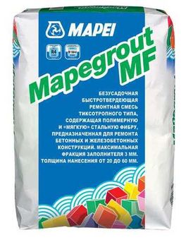 Mapei Mapegrout MF ремонтный состав на цементной основе 25кг