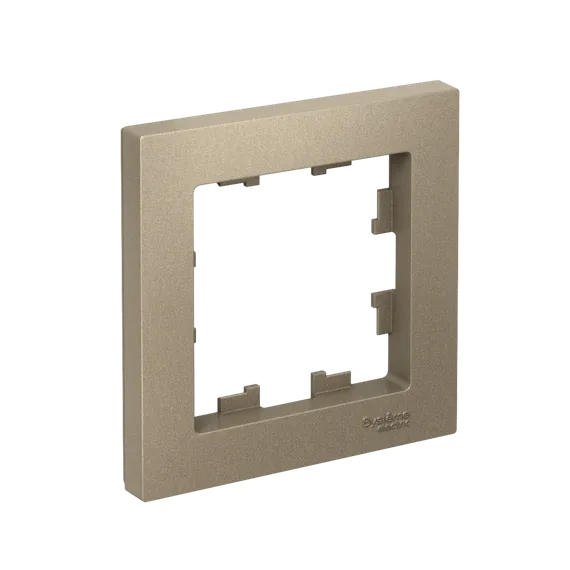 Рамка 1-м AtlasDesign шампань SE ATN000501