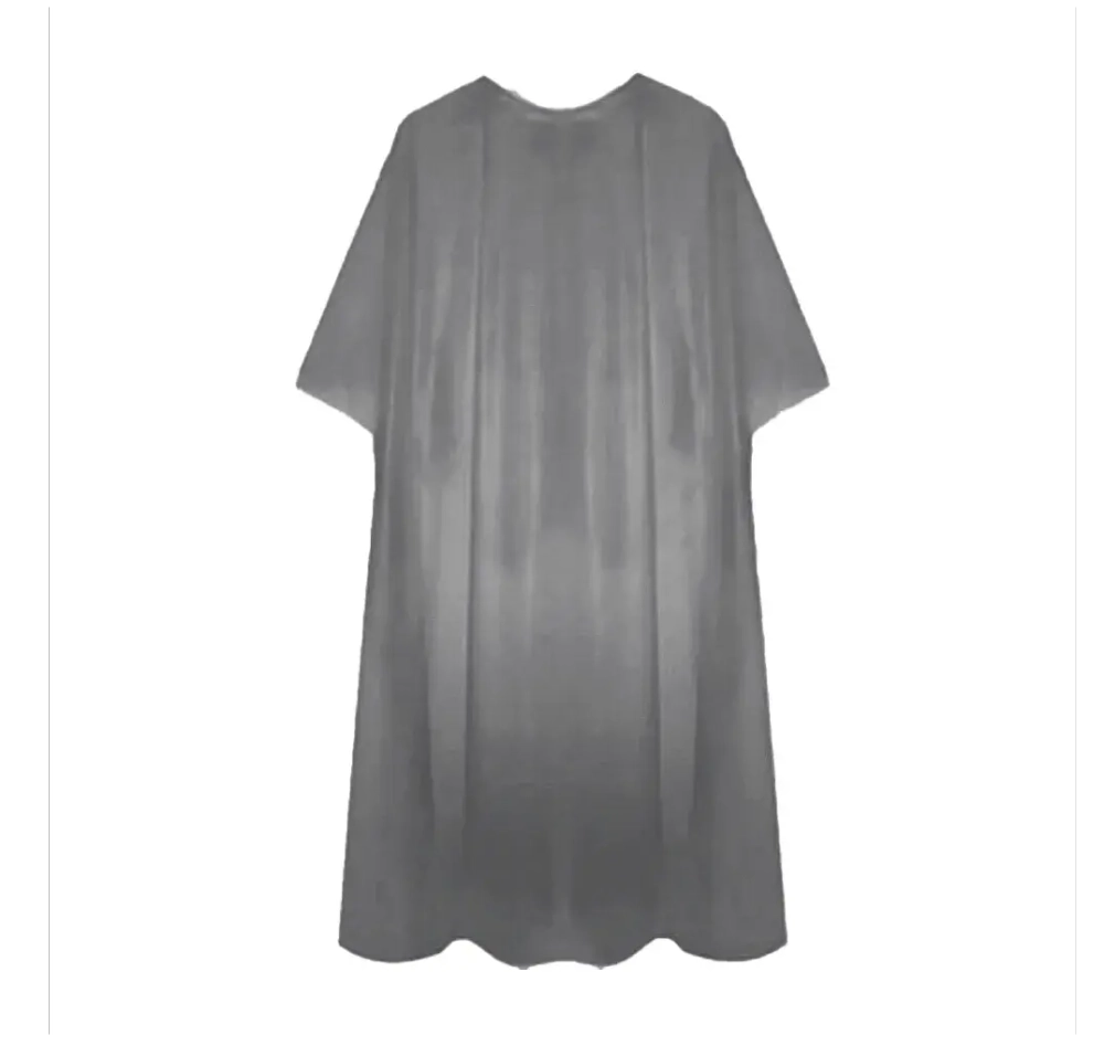 Пеньюары для парикмахерских работ из полиэтилена Стандарт (черные). Размер: 160*100 см. Количество: 50 шт./уп.