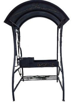 Мангал большой с печкой топка 6 мм