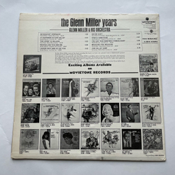 Винтажная виниловая пластинка LP Glenn Miller and His Orchestra, The Glenn Miller Years Гленн Миллер (США 1977)