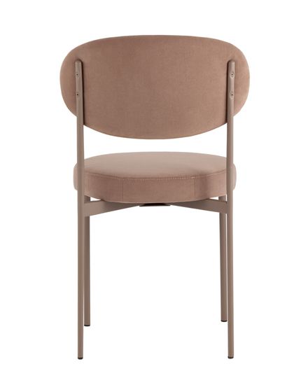Стул Бриф DD велюр капучино каркас капучино муар