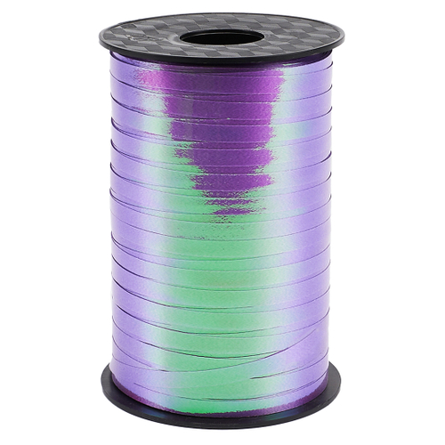 Лента полипропиленовая (0,5 см*250 м) Северное сияние, Виноград, Голография, 1 шт.