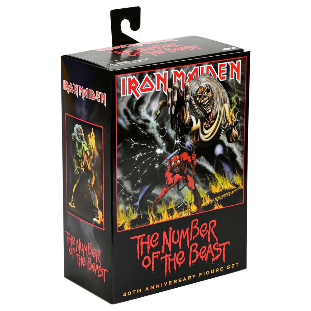 Набор фигурок Neca — Iron Maiden — 7″ Scale Action Figure Set — Ultimate Number of the Beast (40th Anniversary)