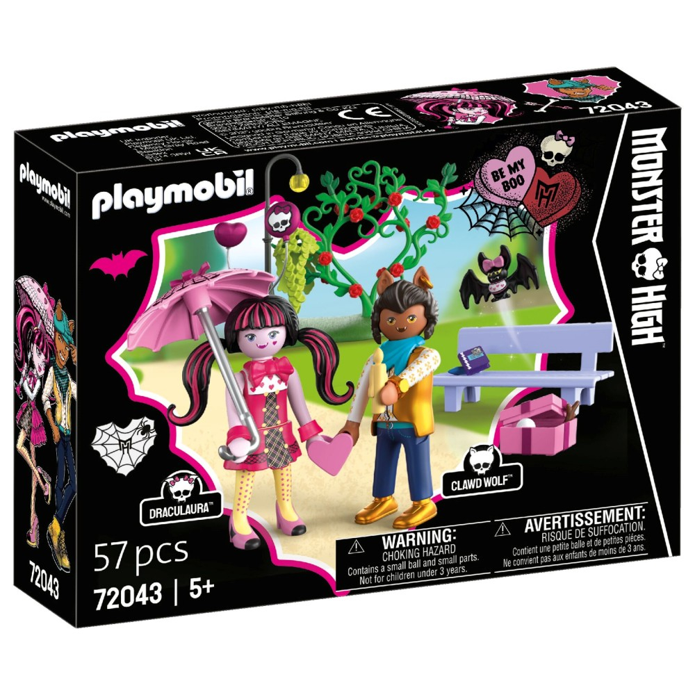 Playmobil Monster High 72043 Свидание в День святого Валентина 57 деталей — фото 1