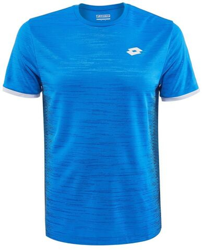 Детская теннисная футболка Lotto Top Ten II B Tee Printed PL - Blue