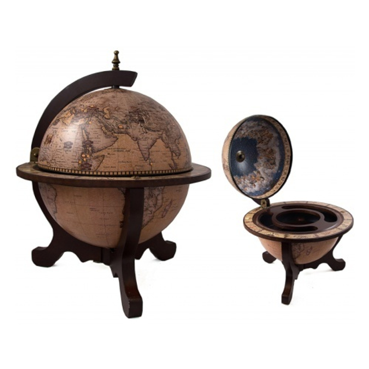 Глобус-бар настольный d=33cм. 40х40х50см.