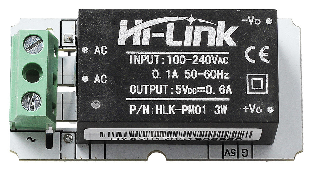 AC/DC преобразователь «5 В 600 мА» (Troyka-модуль)