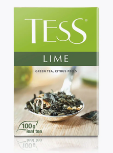 ЧАЙ TESS LIME ЗЕЛЕНЫЙ ЛИСТ 100ГР