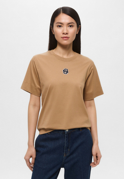 Футболка женская BOSS Elpha_placed1 10241525 01