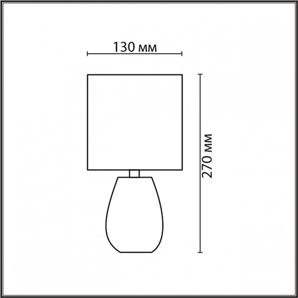 Настольная лампа декоративная Lumion ASELA 8160/1T