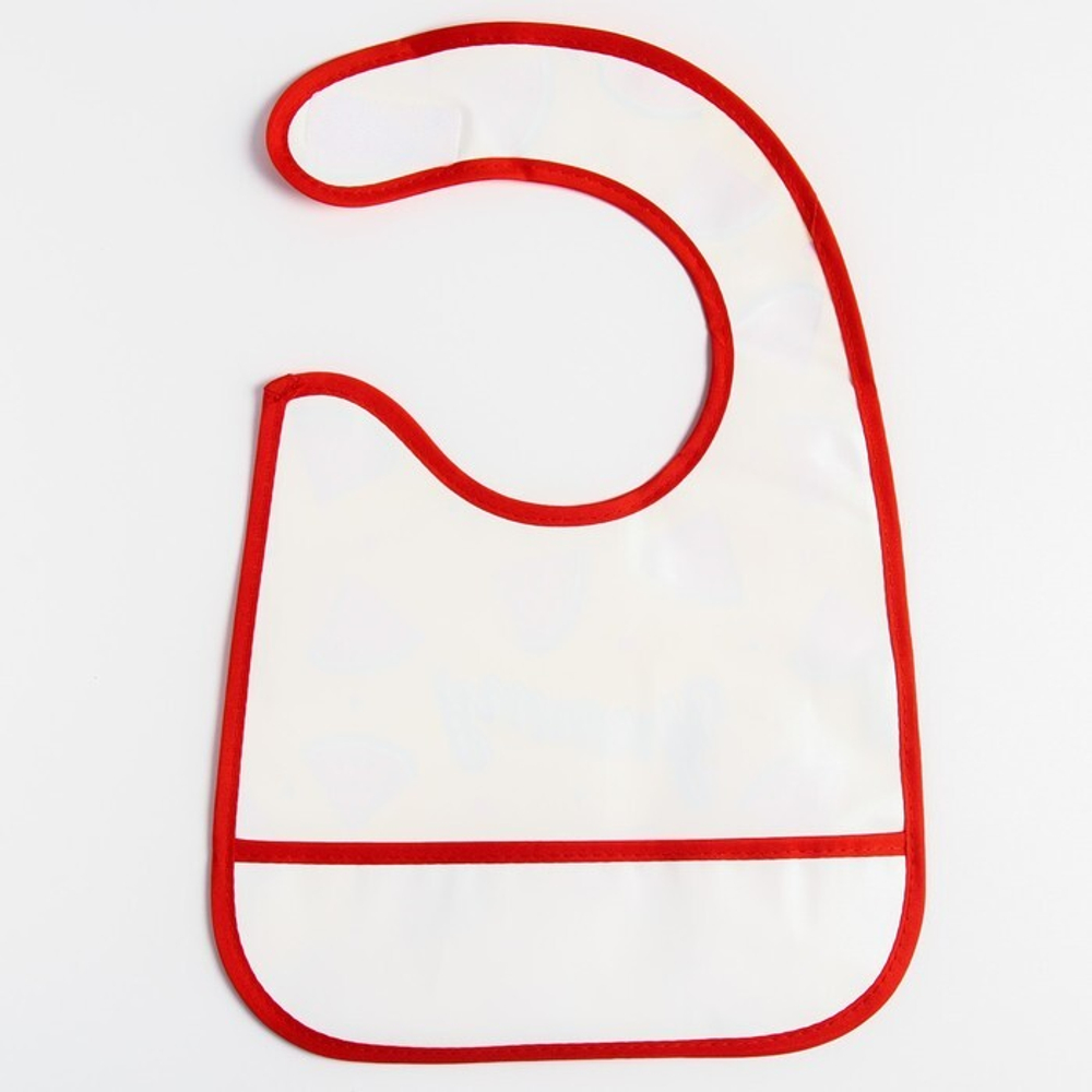 7127787 Нагрудник детский «Арбузики», на липучке, с карманом