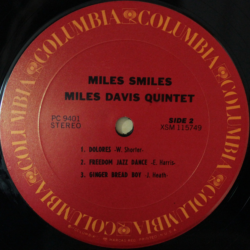Miles Davis Quintet / Miles Smiles (LP)