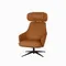 Кресло Stena коричневая экокожа