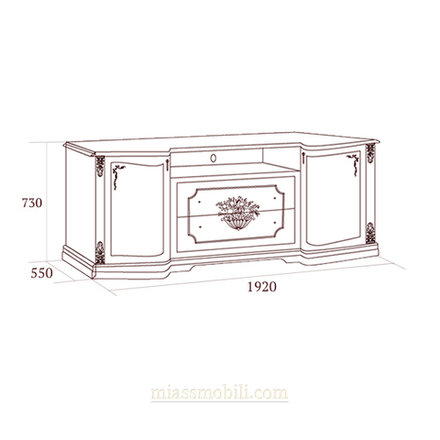 ФЛОРИАНА Тумба ТВ