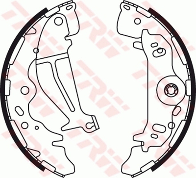 TRW - GS8774-TRW - Brake Shoe Set