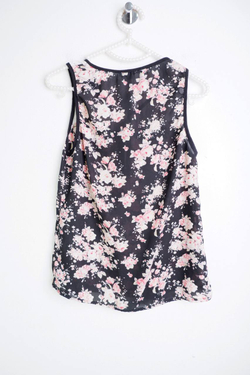 Топ Tally Weijl с цветочным принтом, маркировка 38, визуально на 44 размер