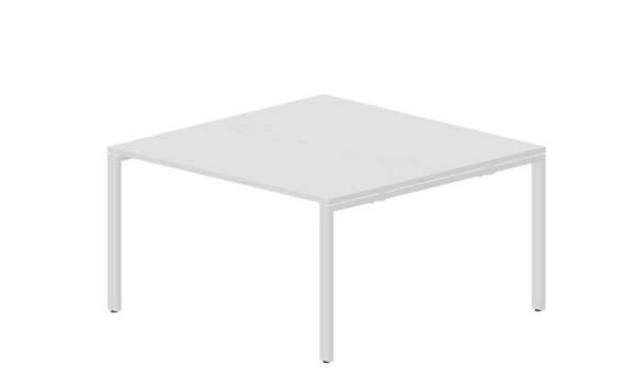 Составной стол Strike на 2 рабочих места 1380х1366х750мм (4 громмета)