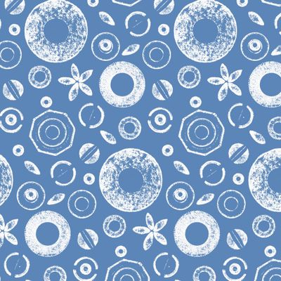 Белый принт