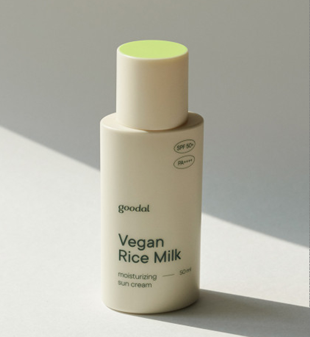 Goodal Vegan Rice Milk Moisturizing Sun Cream солнцезащитный крем SPF 50+ PA++++ 50мл