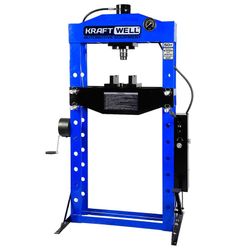 KraftWell (KRWPR50F) Пресс 50 т. с ручным и ножным приводом