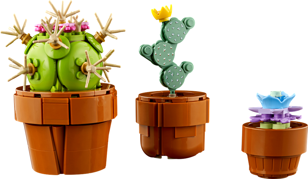 LEGO Icons 10329 «Миниатюрные растения» — коллекция Botanical, стильный декор