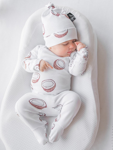 Комбинезон Mjölk Sleep and Play Кокосы, уценка