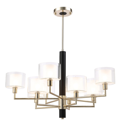 Подвесная люстра Crystal Lux MAESTRO SP-PL5+5 GOLD