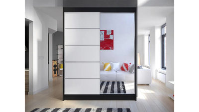 Шкаф-купе Стефания Белый 101/ Венге Цаво 3354  230*60*260