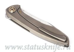 Нож Чебуркова Русский Дамаск Bronzeфотография - 9