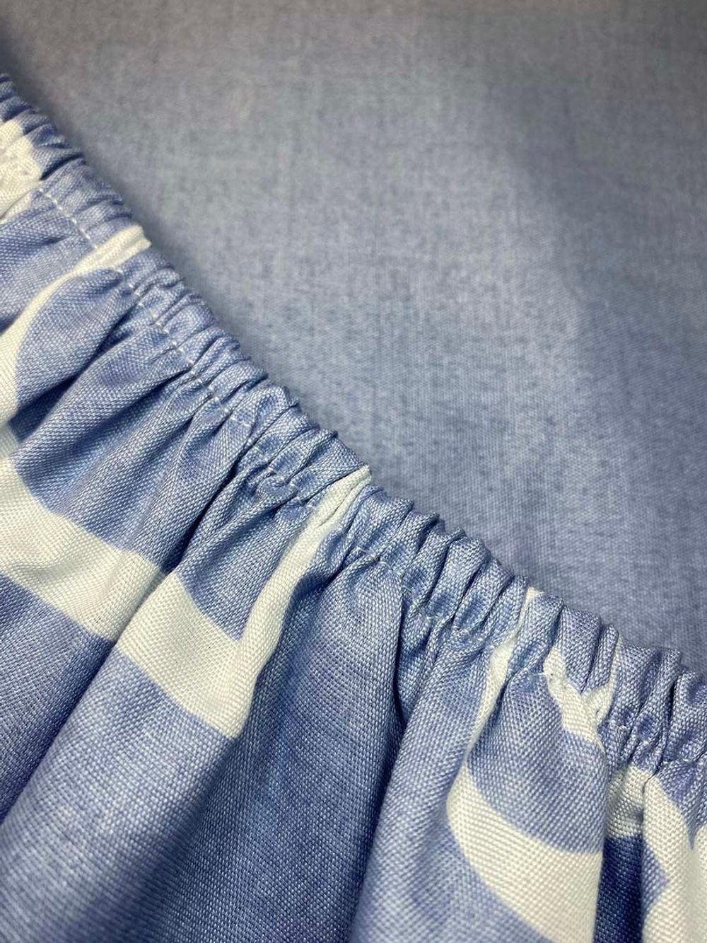 Простынь на резинке полисатин Simple House "Heavenly" 90x200 см