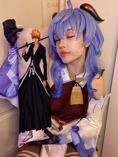 Мини дакимакура Ичиго Куросаки из Блич арт. M0509, 60х20 см