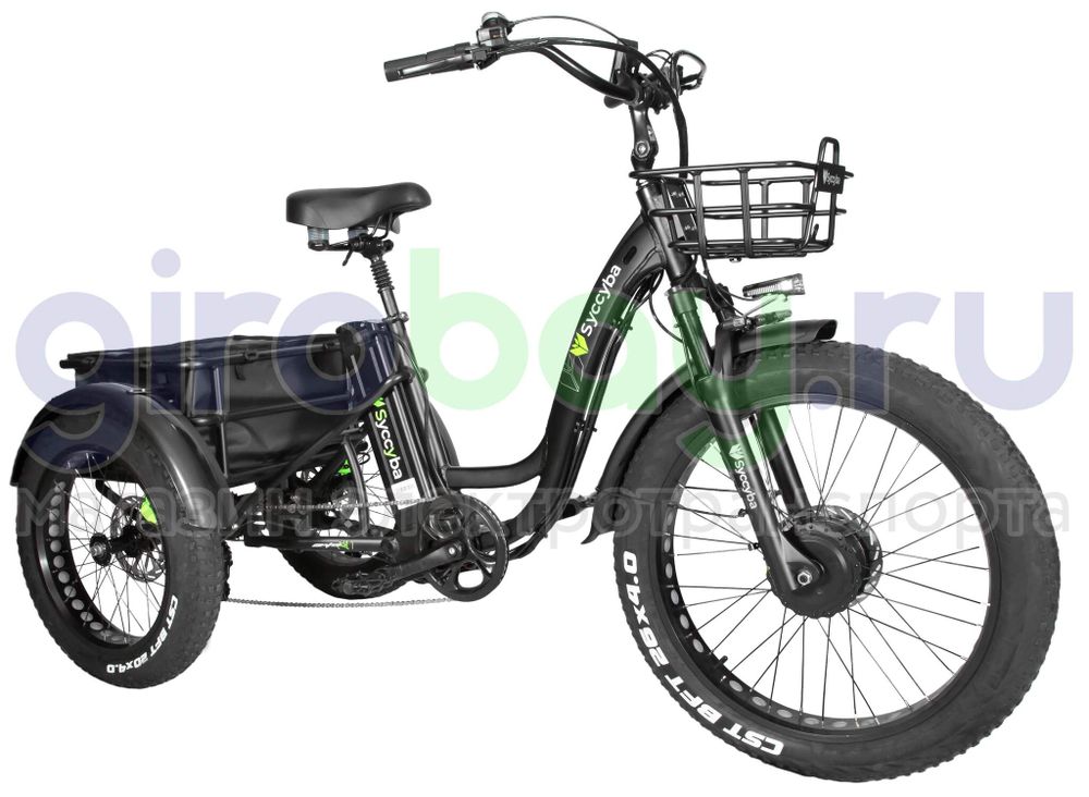 Электровелосипед Syccyba Trike фото №9